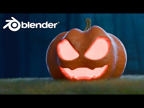 Blender: Make a Jack O’ Lantern  | Beginners Tutorial