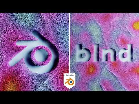 Abstract Particle Flow Tutorial in Blender 4.5