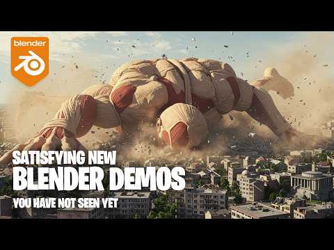 Mind blowing New blender Demos you missed