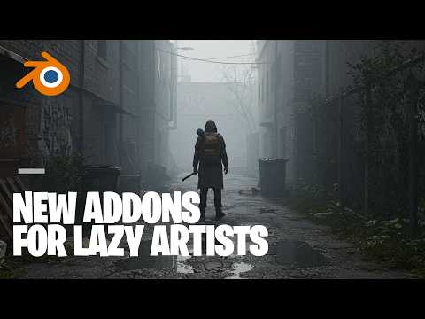 New blender Addons For Lazy Creators