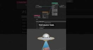 How to create simple procedural animations using Geometry Nodes. #b3d #blender3d #geometrynodes