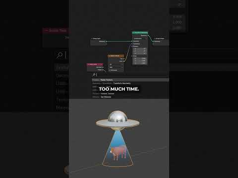 How to create simple procedural animations using Geometry Nodes. #b3d #blender3d #geometrynodes