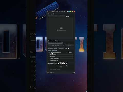 Convert image sequences to videos with Shutter Encoder  #b3d #blender3d #videoediting