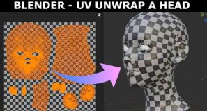 Blender 4.3 | UV Unwrap a Head | Tutorial