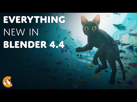 Everything New in Blender 4.4