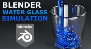 Glass of Water Simulation | Blender 4.2 Tutorial