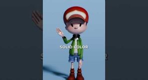 Adding smooth backgrounds to your scene #b3d #blender3d #3d