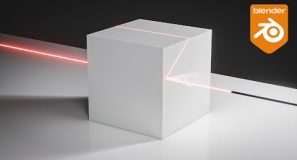 Cut Anything With Lasers in Blender!