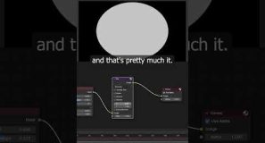 How to create a nice Vignette Effect for your shots in Blender #b3d #blender3d #compositing