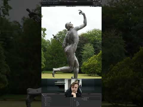 Blender Statue Photogrammetry