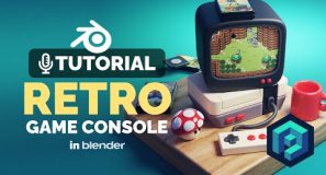 Blender Retro Game Console Tutorial | Polygon Runway