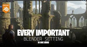 Every important blender setting