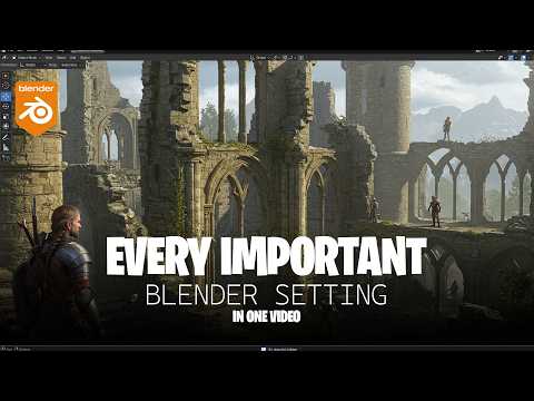 Every important blender setting