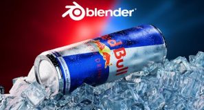Blender 4.2 | Red Bull Product Render | Tutorial