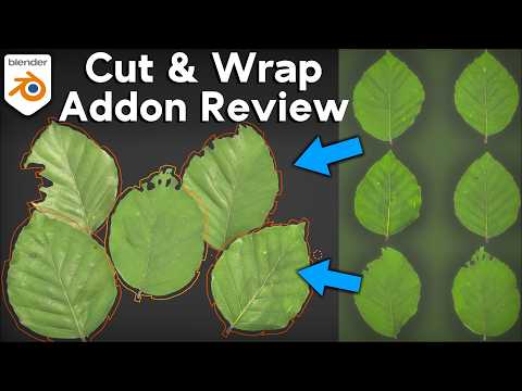 Cut & Wrap ✂️ (Blender Addon Review)