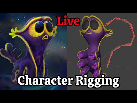 Rigging ”Critter” with Demeter Dzadik