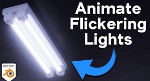 How to Animate Flickering Lights in Blender (Tutorial)