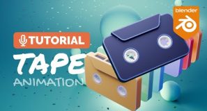 Blender Cassette Tape Animation Tutorial | Polygon Runway