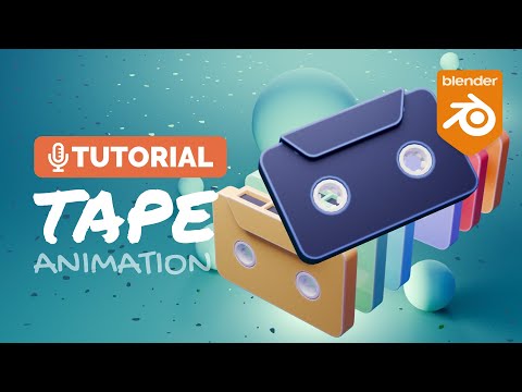 Blender Cassette Tape Animation Tutorial | Polygon Runway