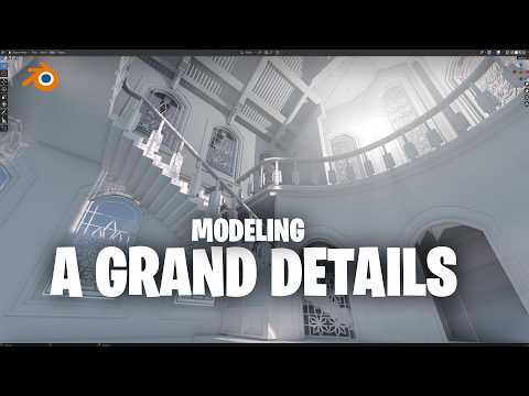 modeling a cathedral in blender