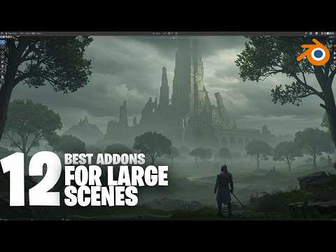 Best Addons For Creating Large Enviroments In blender