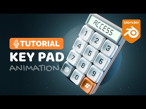 Blender Keypad Animation Tutorial | Polygon Runway
