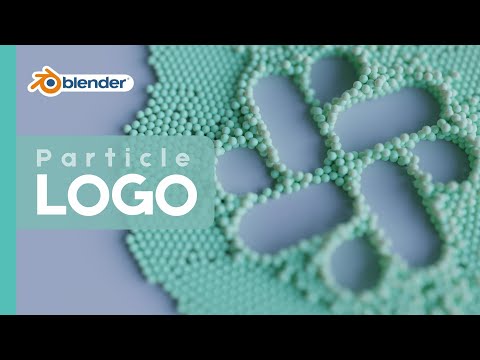 Blender Tutorial – 3D Logo Particle Effect with Kenny Phases