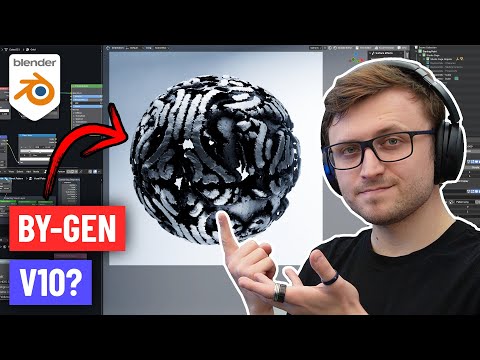 Working on BY-GEN V10 for Blender!
