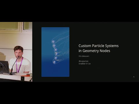 Custom Particle Systems in Geometry Nodes — Blender Conference 2025