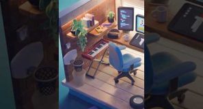 Modeling a synth in Blender