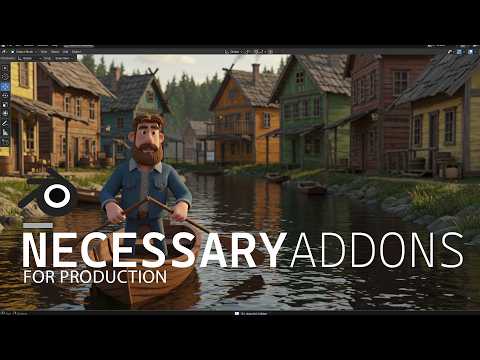 Necessary Addons for Productive blender Artists