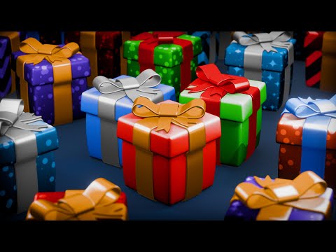 Stylized Christmas Presents 🎁 (Blender Tutorial)