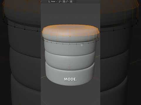 How to do a simple, quick cake animation in Blender #b3d #blender3d