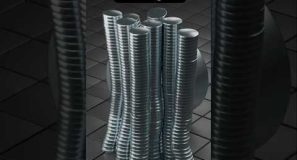 1000 Magnet Simulation – Blender