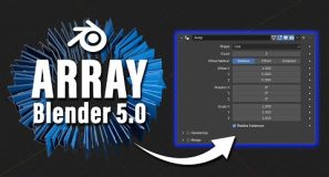 Blender 5.0 | The Array Modifier Just Got WAY Better!