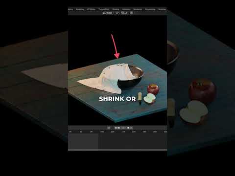 Blender Cloth Simulation mistakes and how to solve them #b3d #blender3d