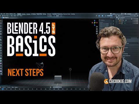 Next Steps in Blender – BLENDER 4.5 BASICS (part 23)