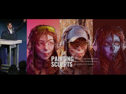 The Sculpting, Modeling and Node tools – key players in the game art pipe — Blender Conference 2025