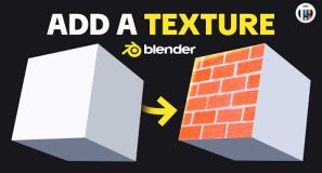 Add A Texture to An Object – Blender 4.5 Tutorial