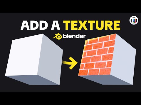 Add A Texture to An Object – Blender 4.5 Tutorial