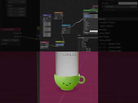 Create a nice steam shader in Blender. #b3d #blender3d #3d