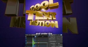Create some cool text animation in Blender #b3d #blender3d #3danimation
