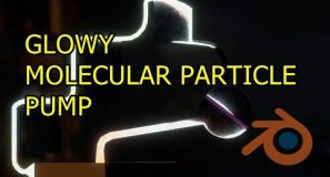 Glowy Fluid Particle Pump   Blender