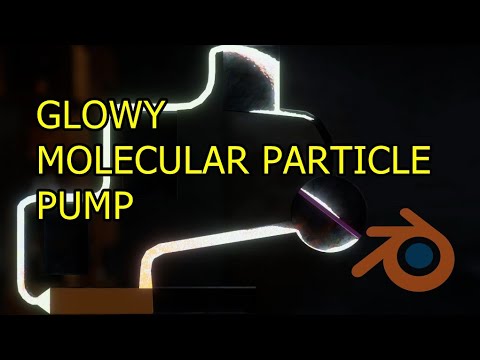 Glowy Fluid Particle Pump   Blender