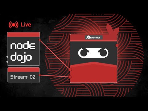Blender Node Dojo: Master Shader Nodes Live – Stream #2