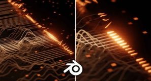 Powerful Light Trails in Blender 4.5 (tutorial)