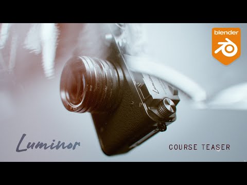 First Look at LUMINOR: Create a Vintage Camera with Blender | Course Teaser