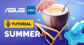 Blender Summer Illustration Tutorial | Polygon Runway