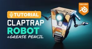 Blender 3D Borderlands Character Tutorial | Polygon Runway