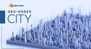 Blender Tutorial – Geometry Nodes Procedural City